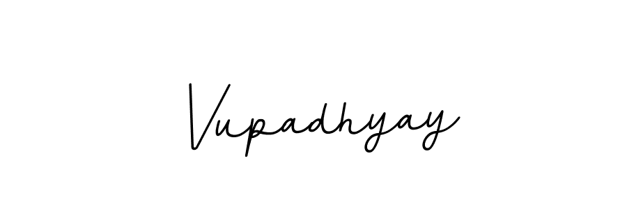 Create a beautiful signature design for name Vupadhyay. With this signature (BallpointsItalic-DORy9) fonts, you can make a handwritten signature for free. Vupadhyay signature style 11 images and pictures png