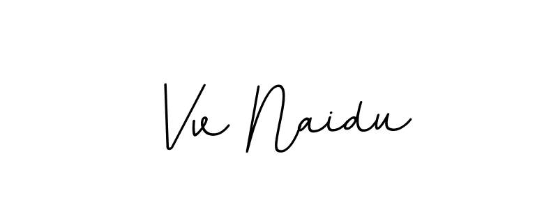 Create a beautiful signature design for name Vv Naidu. With this signature (BallpointsItalic-DORy9) fonts, you can make a handwritten signature for free. Vv Naidu signature style 11 images and pictures png