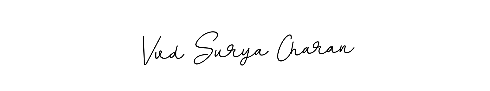 Also You can easily find your signature by using the search form. We will create Vvd Surya Charan name handwritten signature images for you free of cost using BallpointsItalic-DORy9 sign style. Vvd Surya Charan signature style 11 images and pictures png