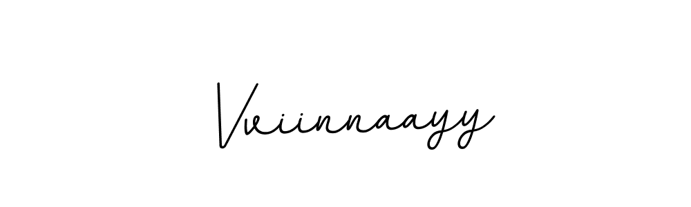 Use a signature maker to create a handwritten signature online. With this signature software, you can design (BallpointsItalic-DORy9) your own signature for name Vviinnaayy. Vviinnaayy signature style 11 images and pictures png