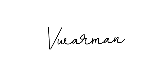 How to Draw Vwarman signature style? BallpointsItalic-DORy9 is a latest design signature styles for name Vwarman. Vwarman signature style 11 images and pictures png