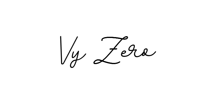 It looks lik you need a new signature style for name Vy Zero. Design unique handwritten (BallpointsItalic-DORy9) signature with our free signature maker in just a few clicks. Vy Zero signature style 11 images and pictures png