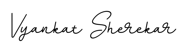 The best way (BallpointsItalic-DORy9) to make a short signature is to pick only two or three words in your name. For converting this name Vyankat Sherekar. Vyankat Sherekar signature style 11 images and pictures png