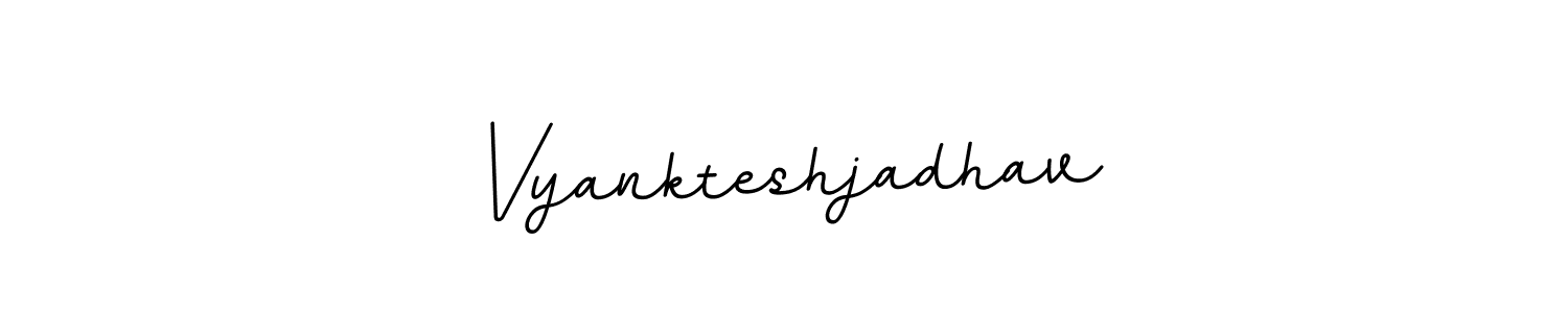 BallpointsItalic-DORy9 is a professional signature style that is perfect for those who want to add a touch of class to their signature. It is also a great choice for those who want to make their signature more unique. Get Vyankteshjadhav name to fancy signature for free. Vyankteshjadhav signature style 11 images and pictures png