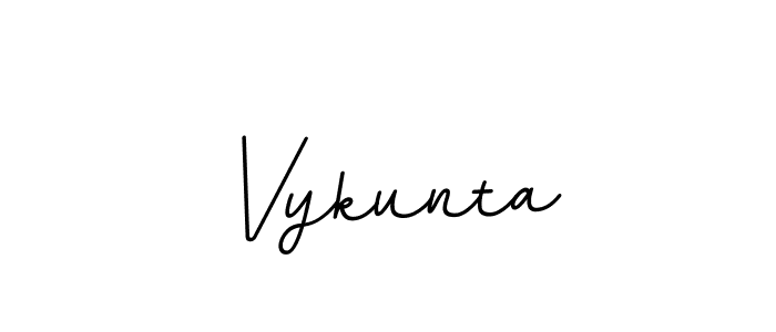 Make a beautiful signature design for name Vykunta. Use this online signature maker to create a handwritten signature for free. Vykunta signature style 11 images and pictures png