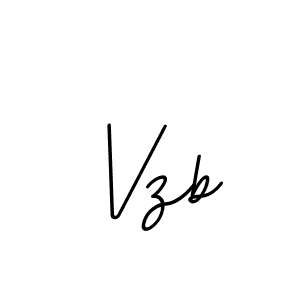 How to make Vzb name signature. Use BallpointsItalic-DORy9 style for creating short signs online. This is the latest handwritten sign. Vzb signature style 11 images and pictures png