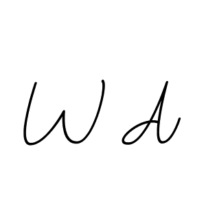 if you are searching for the best signature style for your name W A. so please give up your signature search. here we have designed multiple signature styles  using BallpointsItalic-DORy9. W A signature style 11 images and pictures png