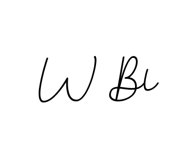 This is the best signature style for the W Bl name. Also you like these signature font (BallpointsItalic-DORy9). Mix name signature. W Bl signature style 11 images and pictures png