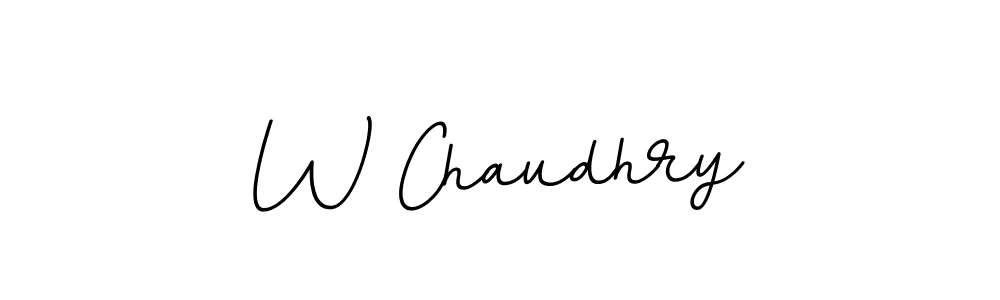 W Chaudhry stylish signature style. Best Handwritten Sign (BallpointsItalic-DORy9) for my name. Handwritten Signature Collection Ideas for my name W Chaudhry. W Chaudhry signature style 11 images and pictures png