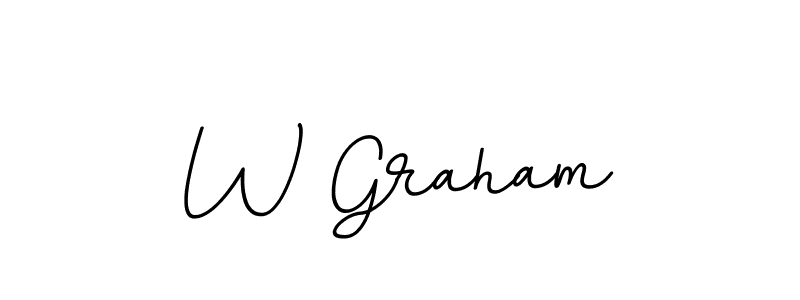 This is the best signature style for the W Graham name. Also you like these signature font (BallpointsItalic-DORy9). Mix name signature. W Graham signature style 11 images and pictures png
