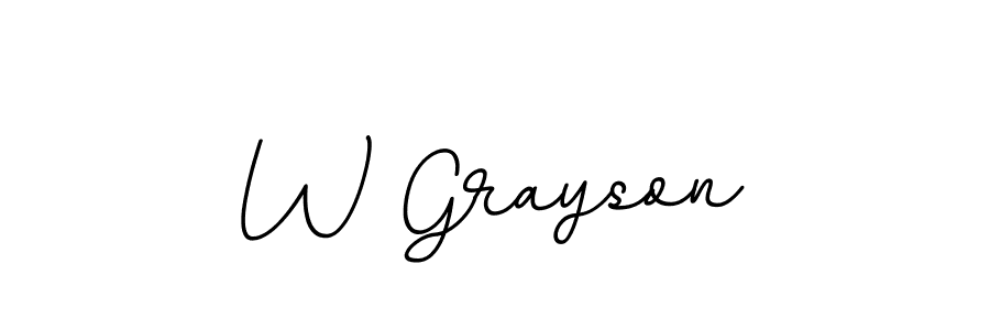 Make a beautiful signature design for name W Grayson. Use this online signature maker to create a handwritten signature for free. W Grayson signature style 11 images and pictures png