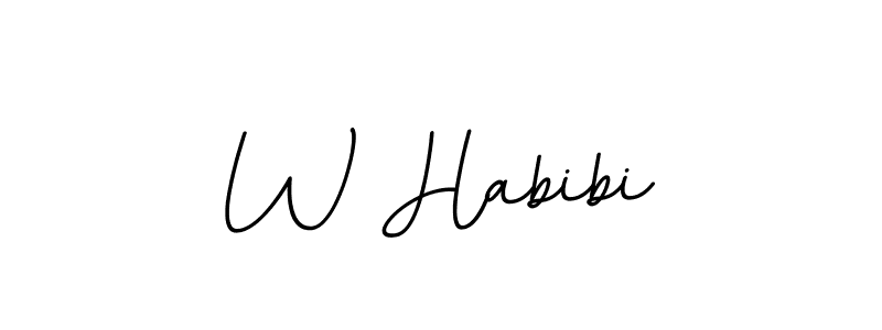 BallpointsItalic-DORy9 is a professional signature style that is perfect for those who want to add a touch of class to their signature. It is also a great choice for those who want to make their signature more unique. Get W Habibi name to fancy signature for free. W Habibi signature style 11 images and pictures png