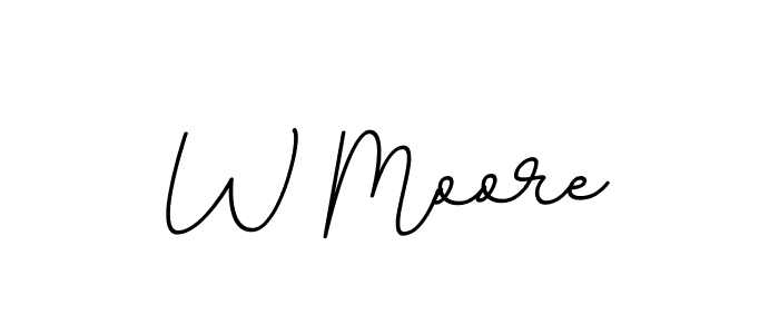 Also we have W Moore name is the best signature style. Create professional handwritten signature collection using BallpointsItalic-DORy9 autograph style. W Moore signature style 11 images and pictures png