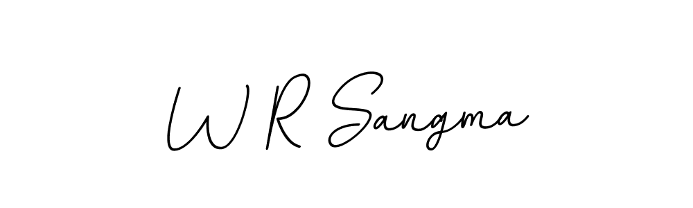 Similarly BallpointsItalic-DORy9 is the best handwritten signature design. Signature creator online .You can use it as an online autograph creator for name W R Sangma. W R Sangma signature style 11 images and pictures png