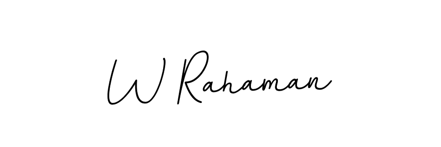 Similarly BallpointsItalic-DORy9 is the best handwritten signature design. Signature creator online .You can use it as an online autograph creator for name W Rahaman. W Rahaman signature style 11 images and pictures png