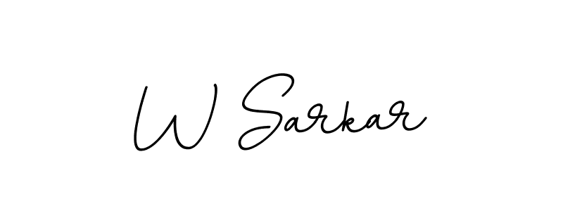 if you are searching for the best signature style for your name W Sarkar. so please give up your signature search. here we have designed multiple signature styles  using BallpointsItalic-DORy9. W Sarkar signature style 11 images and pictures png