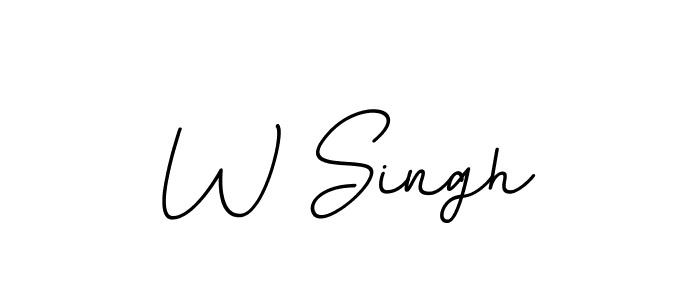 You can use this online signature creator to create a handwritten signature for the name W Singh. This is the best online autograph maker. W Singh signature style 11 images and pictures png