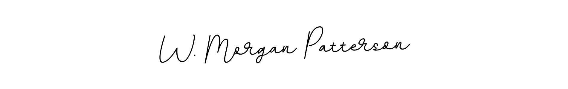 You should practise on your own different ways (BallpointsItalic-DORy9) to write your name (W. Morgan Patterson) in signature. don't let someone else do it for you. W. Morgan Patterson signature style 11 images and pictures png