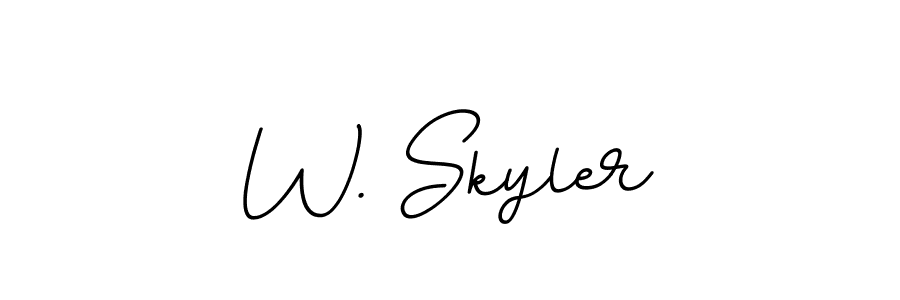 Similarly BallpointsItalic-DORy9 is the best handwritten signature design. Signature creator online .You can use it as an online autograph creator for name W. Skyler. W. Skyler signature style 11 images and pictures png