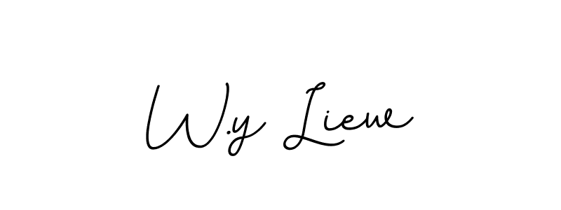 Similarly BallpointsItalic-DORy9 is the best handwritten signature design. Signature creator online .You can use it as an online autograph creator for name W.y Liew. W.y Liew signature style 11 images and pictures png