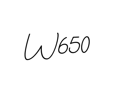 How to make W650 name signature. Use BallpointsItalic-DORy9 style for creating short signs online. This is the latest handwritten sign. W650 signature style 11 images and pictures png