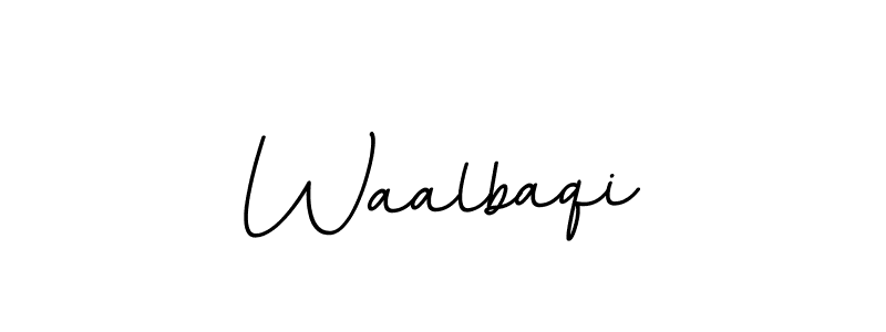 You should practise on your own different ways (BallpointsItalic-DORy9) to write your name (Waalbaqi) in signature. don't let someone else do it for you. Waalbaqi signature style 11 images and pictures png