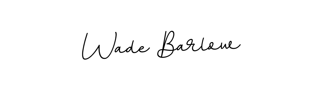 You can use this online signature creator to create a handwritten signature for the name Wade Barlow. This is the best online autograph maker. Wade Barlow signature style 11 images and pictures png