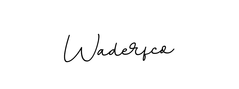 BallpointsItalic-DORy9 is a professional signature style that is perfect for those who want to add a touch of class to their signature. It is also a great choice for those who want to make their signature more unique. Get Waderfco name to fancy signature for free. Waderfco signature style 11 images and pictures png