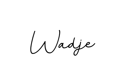 How to make Wadje signature? BallpointsItalic-DORy9 is a professional autograph style. Create handwritten signature for Wadje name. Wadje signature style 11 images and pictures png