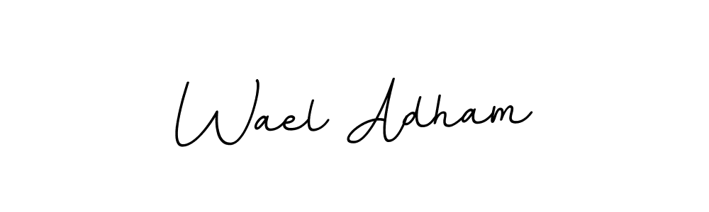 You can use this online signature creator to create a handwritten signature for the name Wael Adham. This is the best online autograph maker. Wael Adham signature style 11 images and pictures png