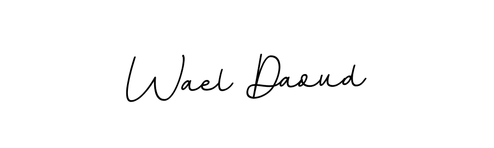 Also You can easily find your signature by using the search form. We will create Wael Daoud name handwritten signature images for you free of cost using BallpointsItalic-DORy9 sign style. Wael Daoud signature style 11 images and pictures png