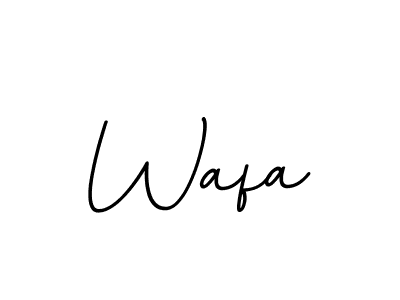 Also we have Wafa name is the best signature style. Create professional handwritten signature collection using BallpointsItalic-DORy9 autograph style. Wafa signature style 11 images and pictures png