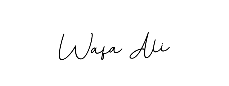 Also we have Wafa Ali name is the best signature style. Create professional handwritten signature collection using BallpointsItalic-DORy9 autograph style. Wafa Ali signature style 11 images and pictures png