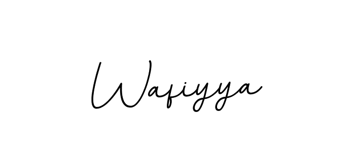 Best and Professional Signature Style for Wafiyya. BallpointsItalic-DORy9 Best Signature Style Collection. Wafiyya signature style 11 images and pictures png