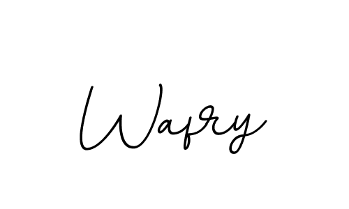 Also we have Wafry name is the best signature style. Create professional handwritten signature collection using BallpointsItalic-DORy9 autograph style. Wafry signature style 11 images and pictures png