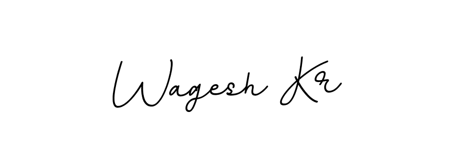 The best way (BallpointsItalic-DORy9) to make a short signature is to pick only two or three words in your name. The name Wagesh Kr include a total of six letters. For converting this name. Wagesh Kr signature style 11 images and pictures png