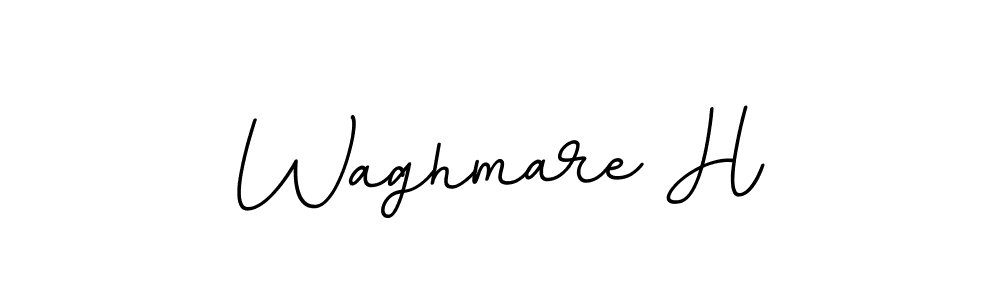 How to Draw Waghmare H signature style? BallpointsItalic-DORy9 is a latest design signature styles for name Waghmare H. Waghmare H signature style 11 images and pictures png