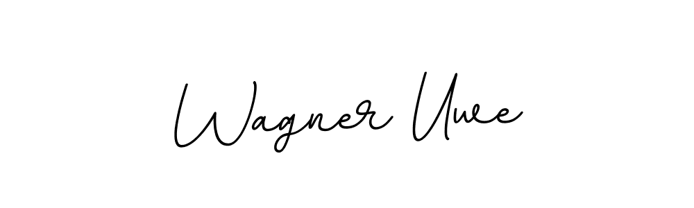 Wagner Uwe stylish signature style. Best Handwritten Sign (BallpointsItalic-DORy9) for my name. Handwritten Signature Collection Ideas for my name Wagner Uwe. Wagner Uwe signature style 11 images and pictures png