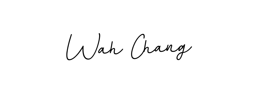 Create a beautiful signature design for name Wah Chang. With this signature (BallpointsItalic-DORy9) fonts, you can make a handwritten signature for free. Wah Chang signature style 11 images and pictures png