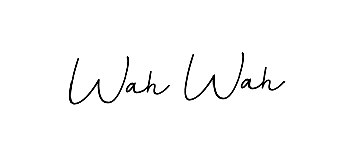 It looks lik you need a new signature style for name Wah Wah. Design unique handwritten (BallpointsItalic-DORy9) signature with our free signature maker in just a few clicks. Wah Wah signature style 11 images and pictures png