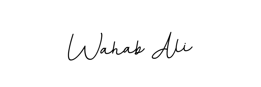 Check out images of Autograph of Wahab Ali name. Actor Wahab Ali Signature Style. BallpointsItalic-DORy9 is a professional sign style online. Wahab Ali signature style 11 images and pictures png