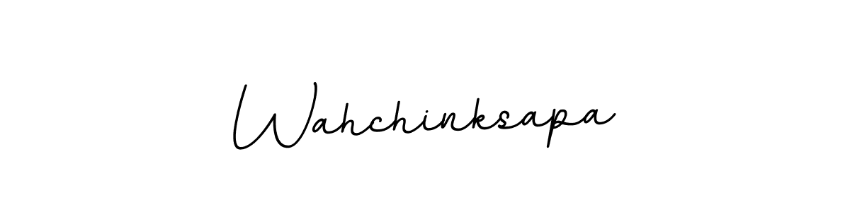 How to Draw Wahchinksapa signature style? BallpointsItalic-DORy9 is a latest design signature styles for name Wahchinksapa. Wahchinksapa signature style 11 images and pictures png