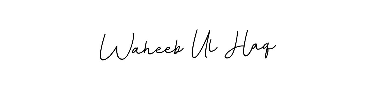 Design your own signature with our free online signature maker. With this signature software, you can create a handwritten (BallpointsItalic-DORy9) signature for name Waheeb Ul Haq. Waheeb Ul Haq signature style 11 images and pictures png