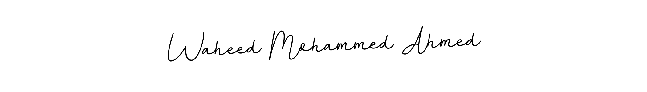 Here are the top 10 professional signature styles for the name Waheed Mohammed Ahmed. These are the best autograph styles you can use for your name. Waheed Mohammed Ahmed signature style 11 images and pictures png