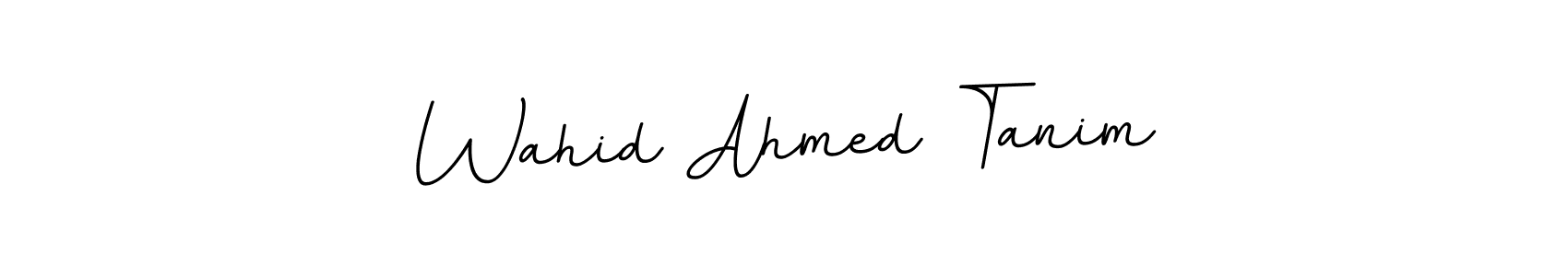 Make a short Wahid Ahmed Tanim signature style. Manage your documents anywhere anytime using BallpointsItalic-DORy9. Create and add eSignatures, submit forms, share and send files easily. Wahid Ahmed Tanim signature style 11 images and pictures png
