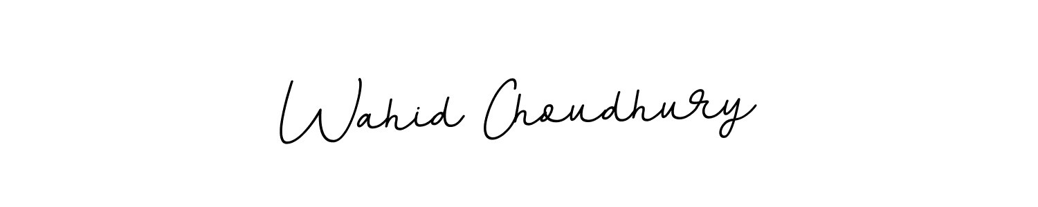 It looks lik you need a new signature style for name Wahid Choudhury. Design unique handwritten (BallpointsItalic-DORy9) signature with our free signature maker in just a few clicks. Wahid Choudhury signature style 11 images and pictures png