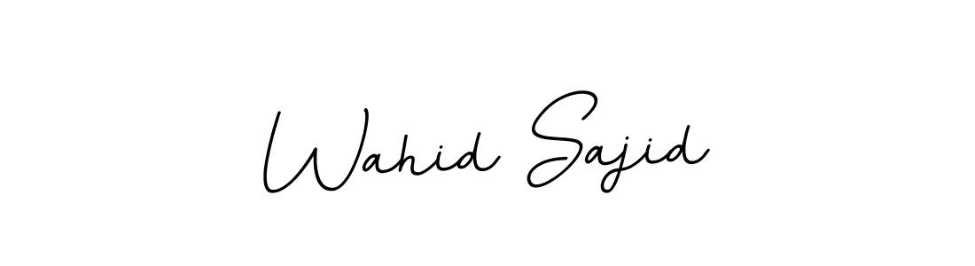 Similarly BallpointsItalic-DORy9 is the best handwritten signature design. Signature creator online .You can use it as an online autograph creator for name Wahid Sajid. Wahid Sajid signature style 11 images and pictures png