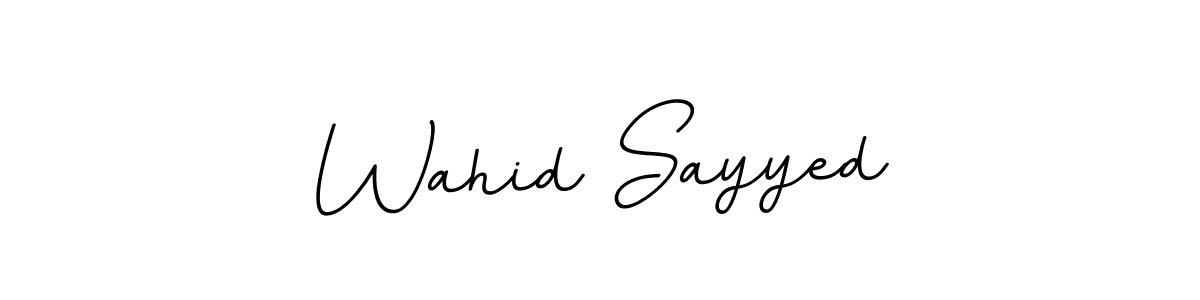 Best and Professional Signature Style for Wahid Sayyed. BallpointsItalic-DORy9 Best Signature Style Collection. Wahid Sayyed signature style 11 images and pictures png