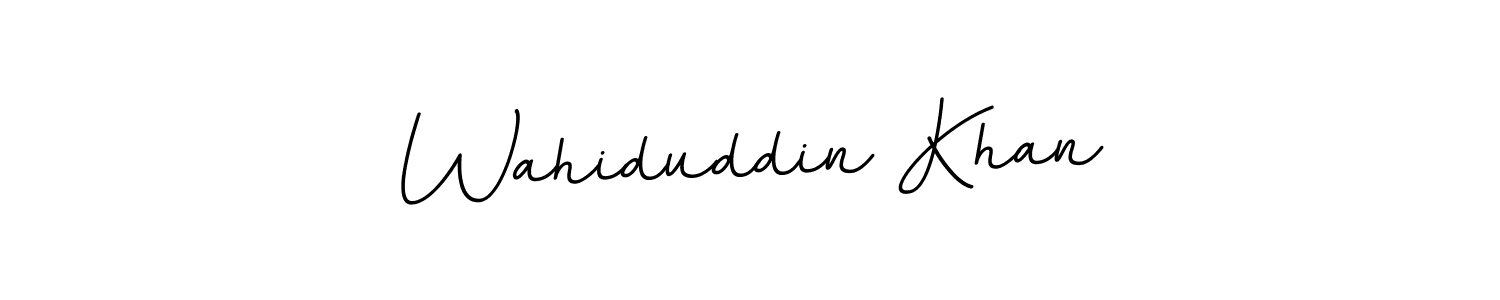 You can use this online signature creator to create a handwritten signature for the name Wahiduddin Khan. This is the best online autograph maker. Wahiduddin Khan signature style 11 images and pictures png