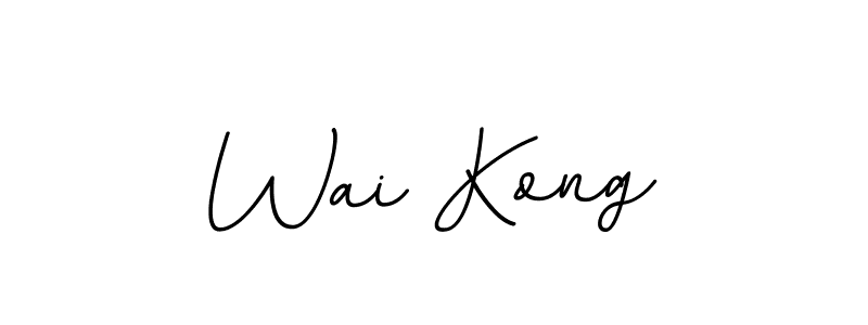 Also You can easily find your signature by using the search form. We will create Wai Kong name handwritten signature images for you free of cost using BallpointsItalic-DORy9 sign style. Wai Kong signature style 11 images and pictures png